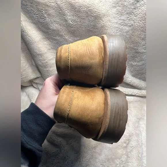 Cabela's Brown Leather Slip-On Moc Boat Loafer Shoes Men's US 13 - Picture 5 of 7